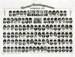 Stavanger Handelsgymnasium - Studentene 1964