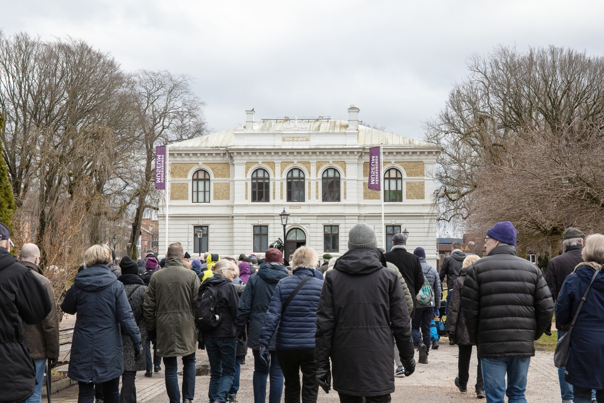 Vänersborgs museum. Museets dag 2019. Stadsvandring med Peter Johansson