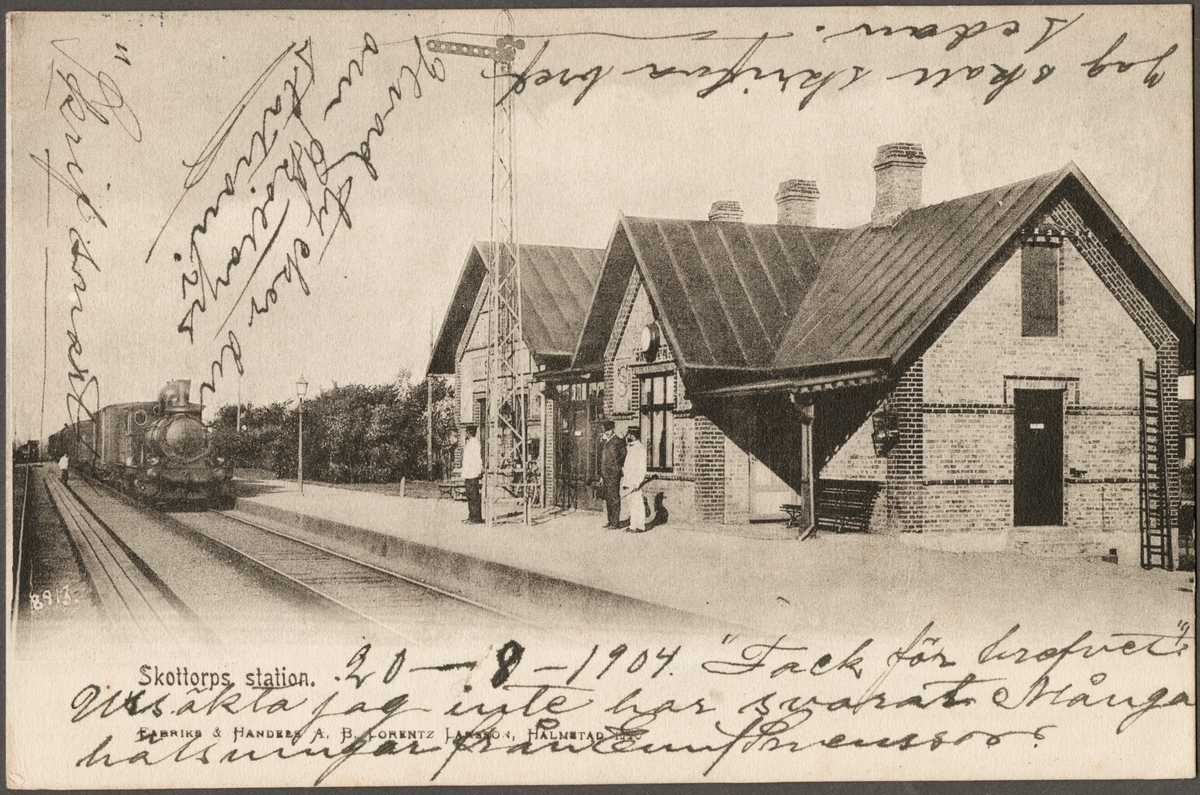 Skottorp station.