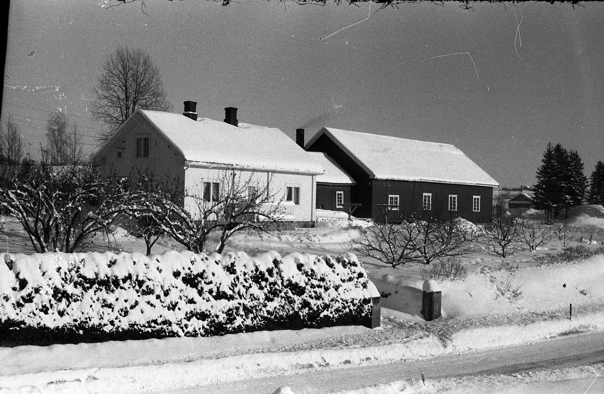 Birkeland på Kraby, Østre Toten, mot slutten av 1960.