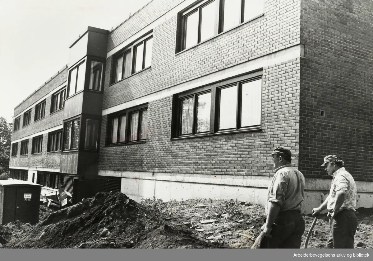 Nordberghjemmet. August 1977