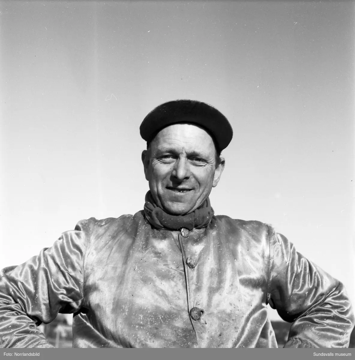 Tore Andersson, travtränare på Bergsåker. Tore var champion (segerrikast) tio gånger på Bergsåker mellan 1937 och 1952.