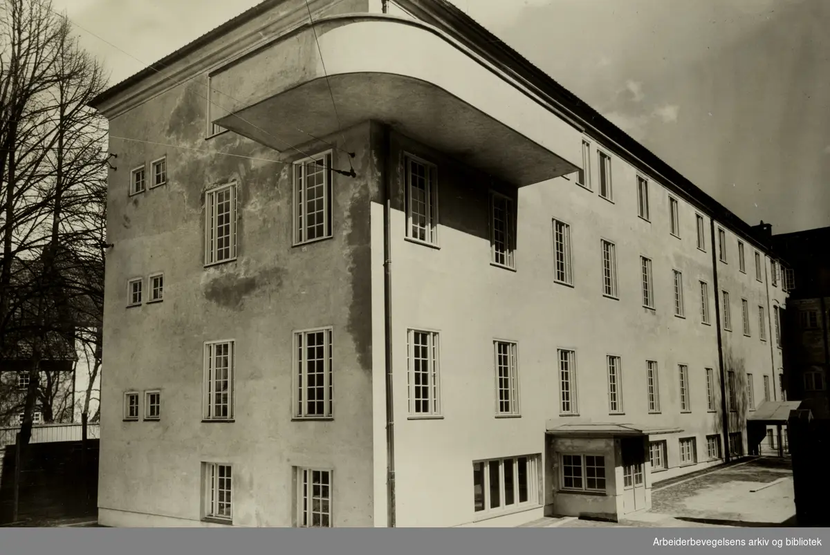 Oslo Hospital. April 1939