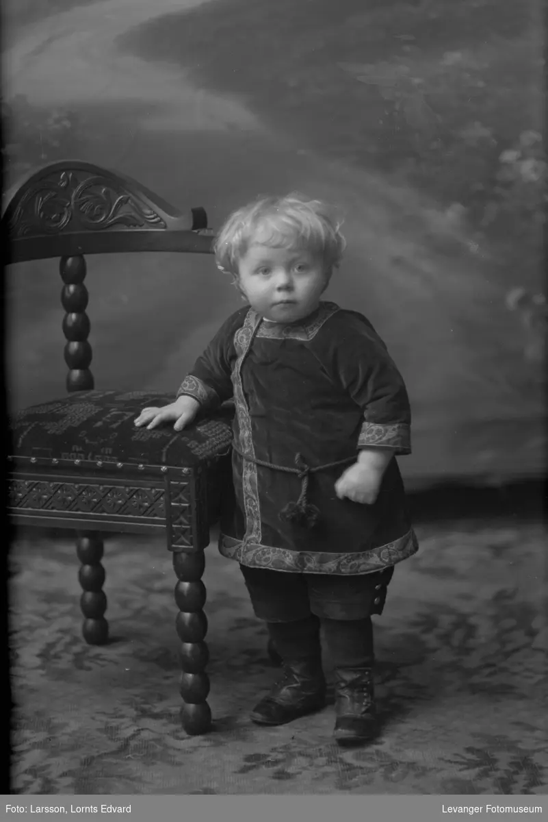 Portrett av en liten gutt.