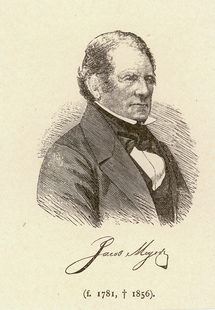 Jacob Meyer / f. 1781, + 1856 [xylografi] - Oslo Museum / DigitaltMuseum