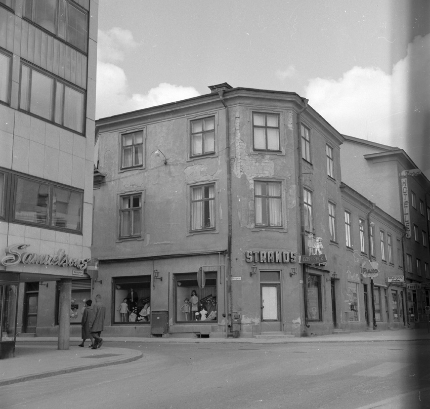 Korsningen Vasagatan/Hantverkargatan, Västerås.