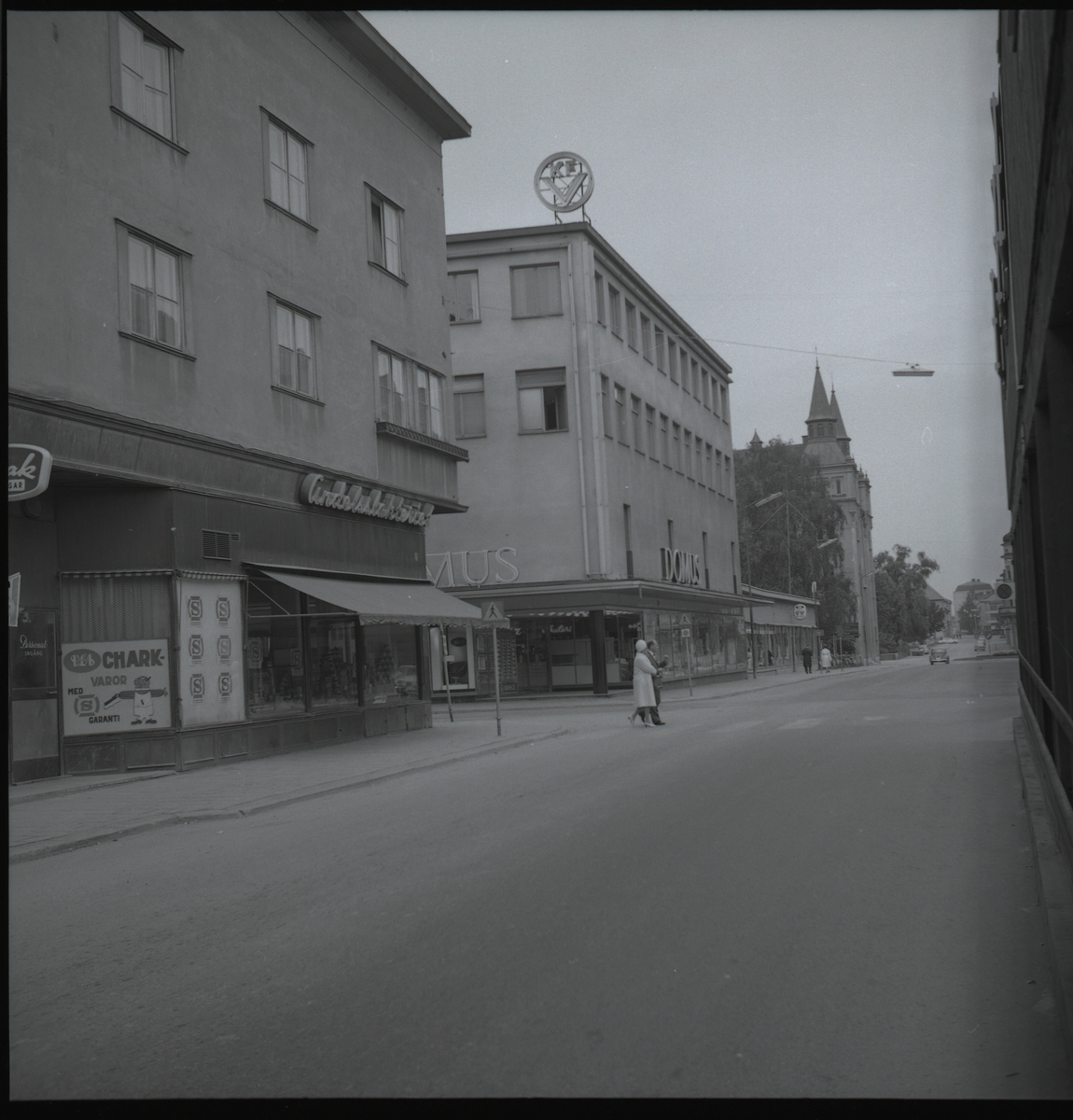 Vasagatan mot norr, Västerås.