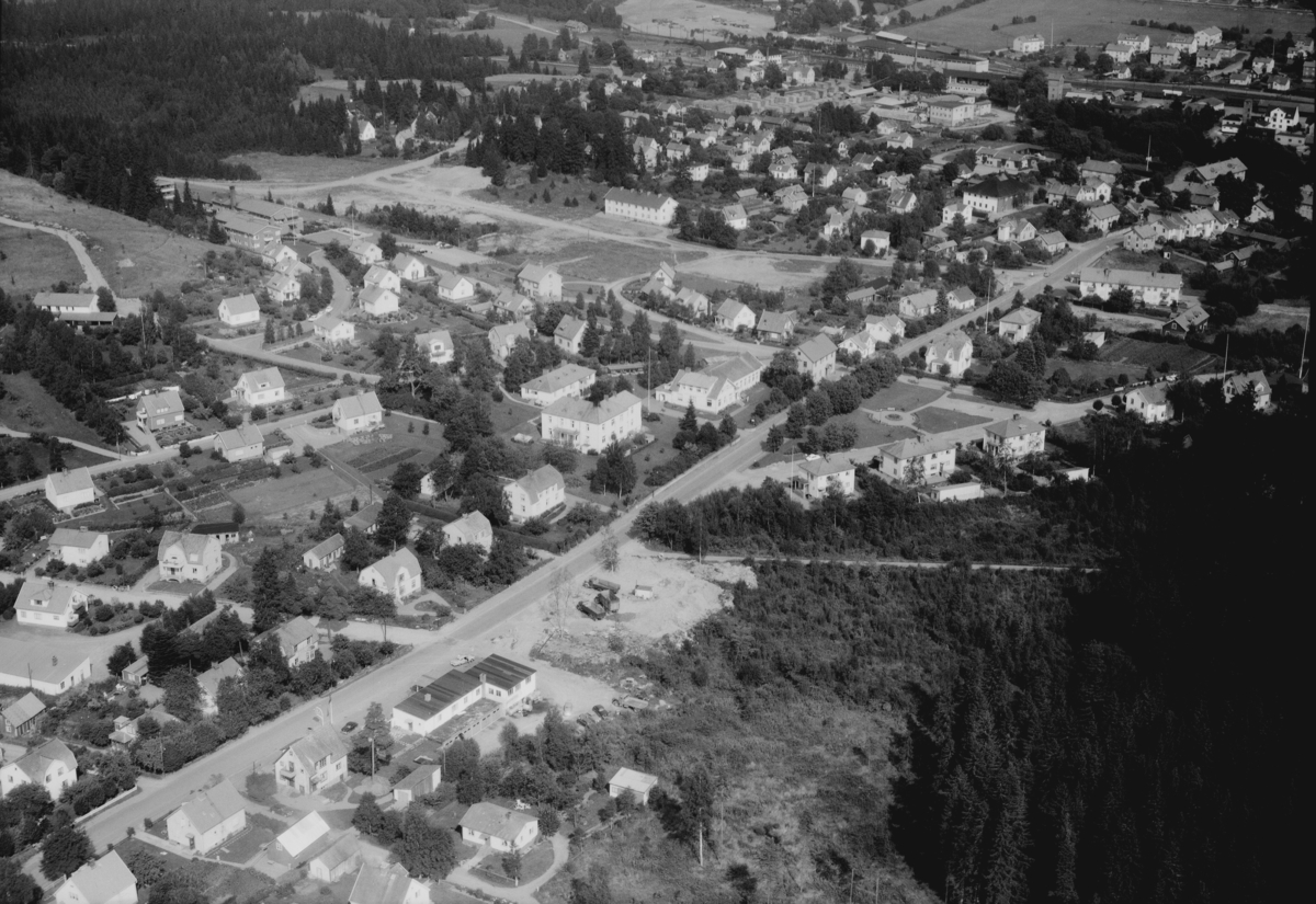 Flygfoto över Sävsjö i Jönköpings län. 1171/1963