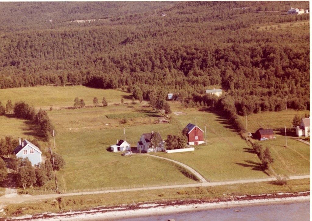 Sjøvoll Håkvik 
"Blåskolen" i rute 25.  
Felt 8: Clay Filler-fabrikken.  Felt 28 Nøysomheten, eies nå av Asbjørg Olsen, Ånes. 