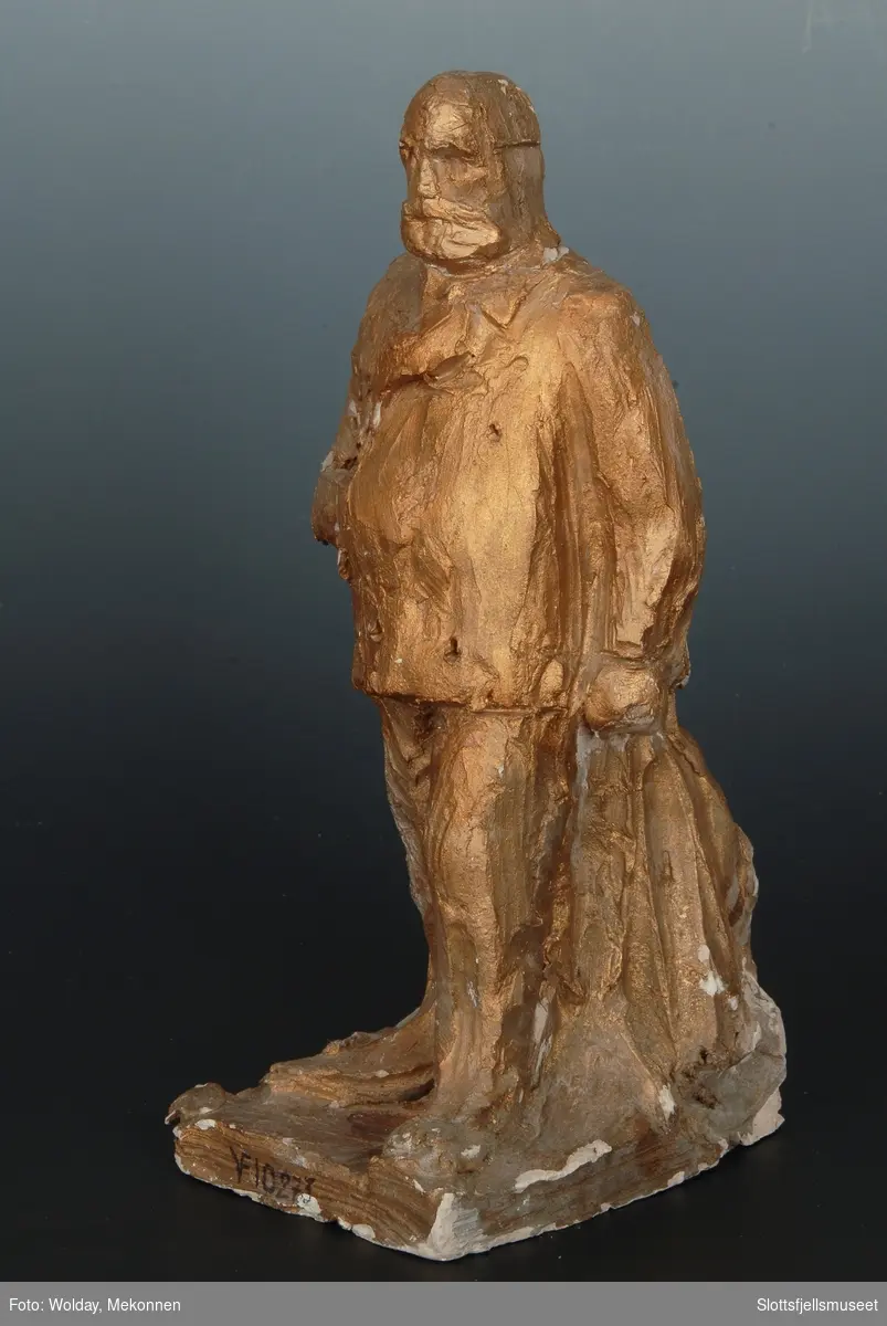Svend Foyn - muligens utkast til  Svend Foyn-statuen ved Domkirken