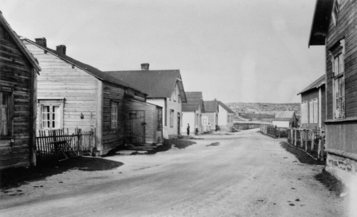 Bildet viser et parti av Salttjern sett østover. Året er 1938.