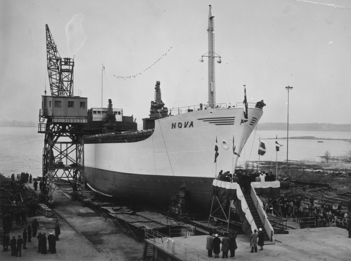 M/S Nova byggd år 1963, vid Gävle Varv.