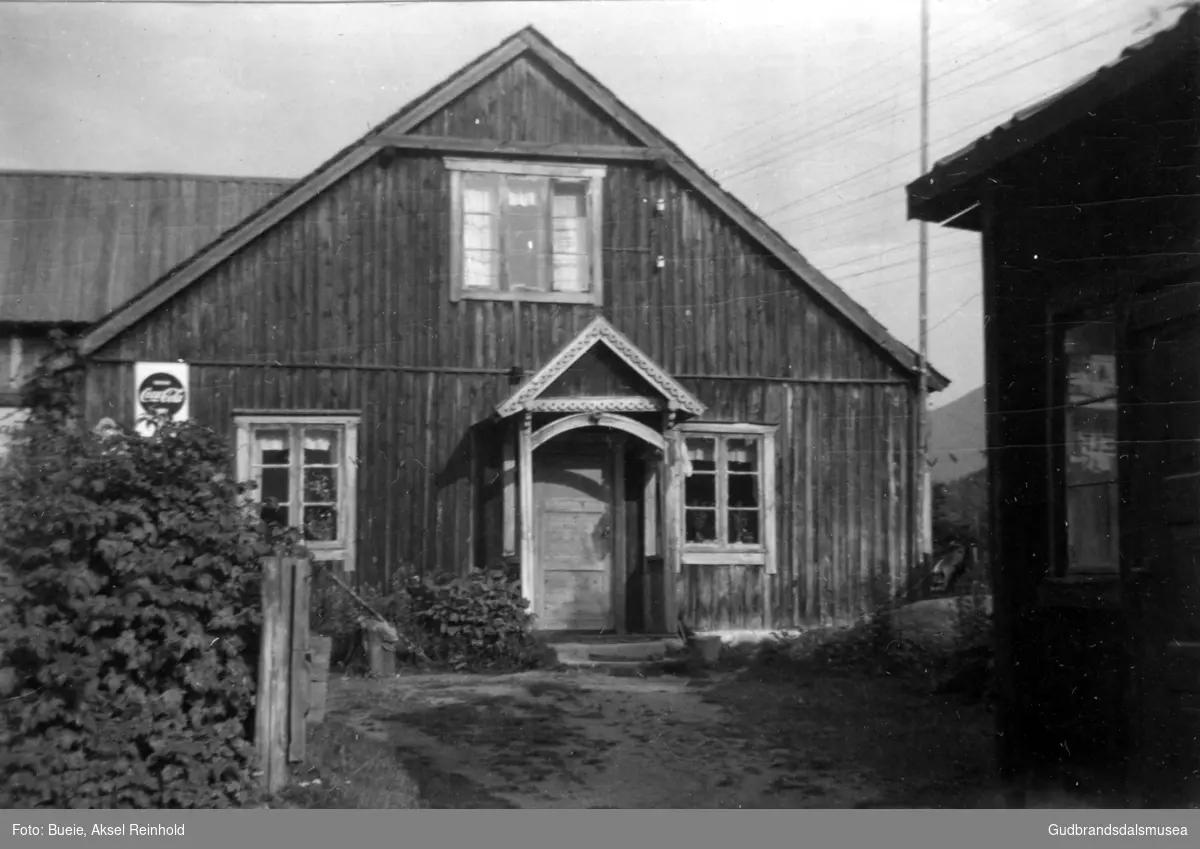 Myhre på Dovreskogen hausten 1955 (sørveggen).