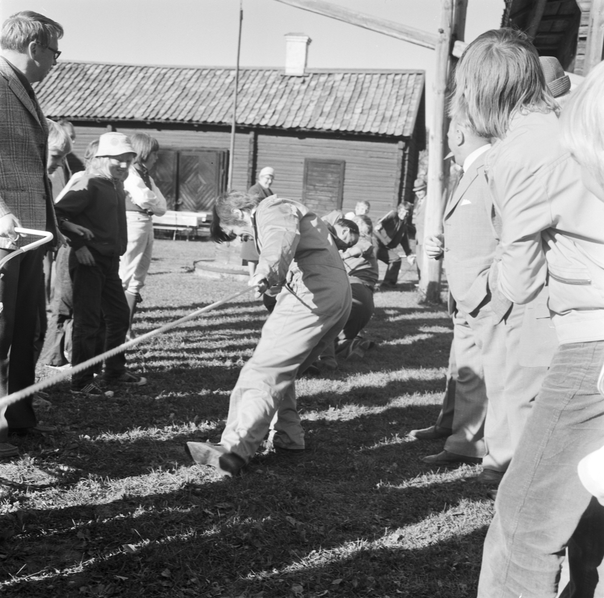 Hembygdsfest i Tierp, Uppland, augusti 1972