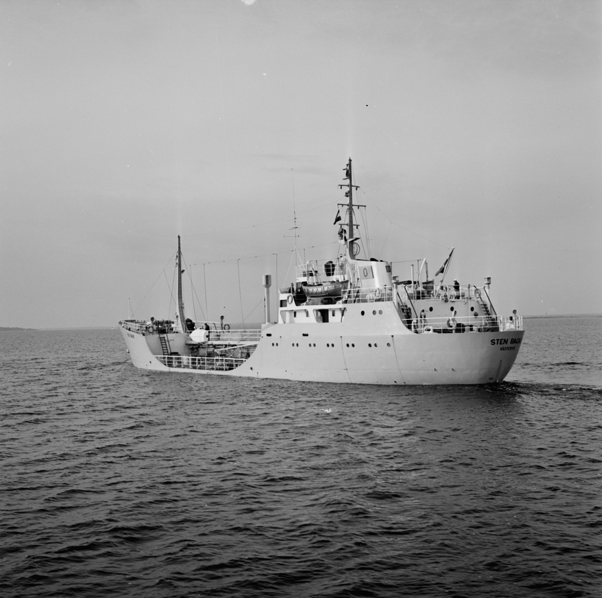 Tankbåten Sten Ragné provtur