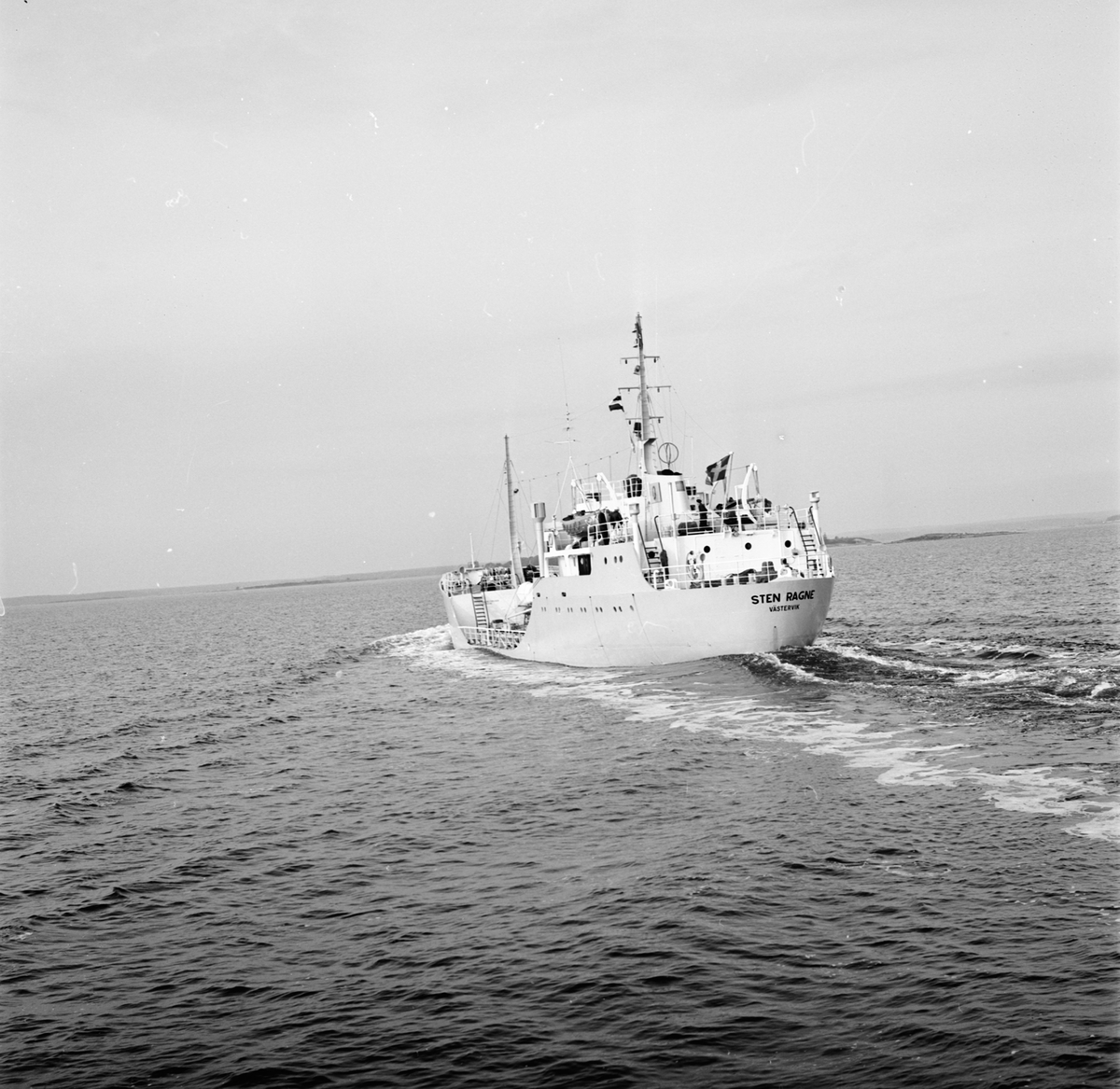 Tankbåten Sten Ragné provtur