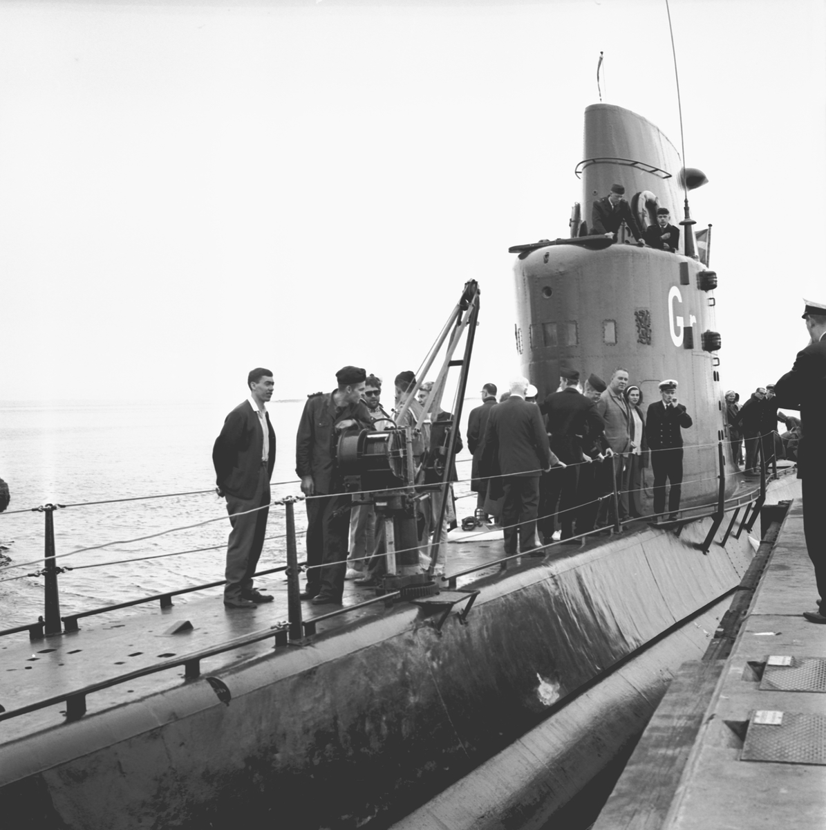 Ubåten Gripen personalåkning