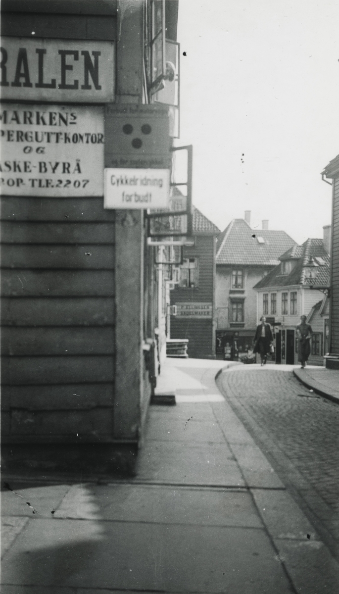 Bergen. Marken, Lungegårdsgaten, ca. 1920.