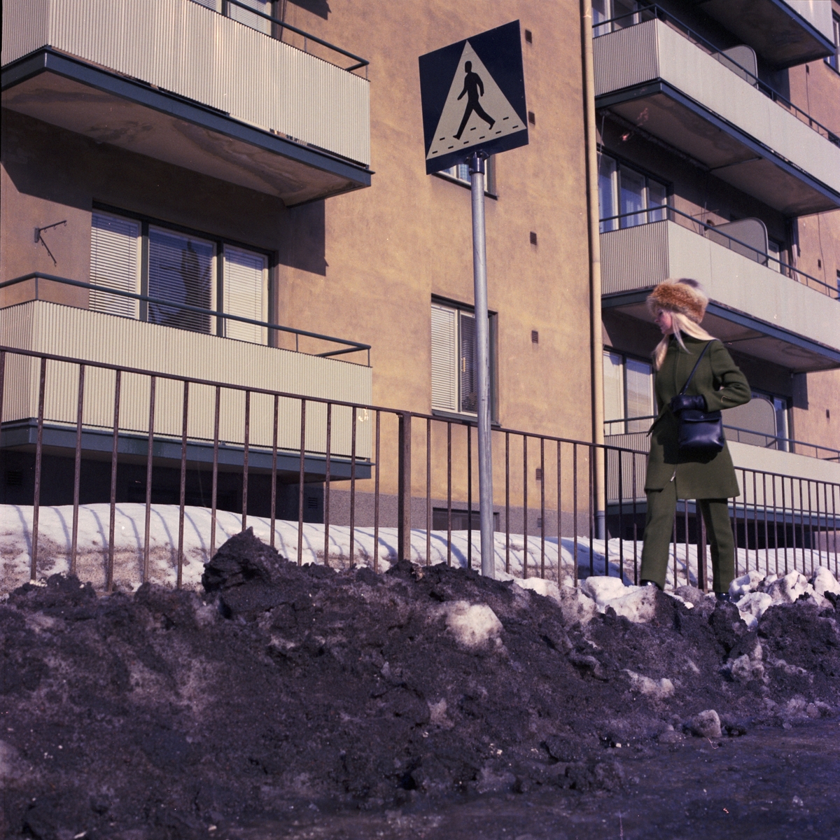 Flerbostadshus vid Vaksalagatan, Uppsala 1970
