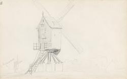 Vindmølle, Antwerpen [Tegning]