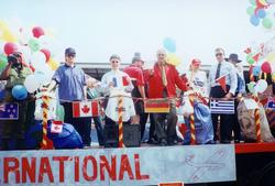 markedsføring, profilering, uniform, Ipswich carneval