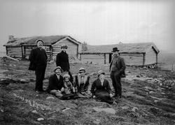 Glosli og H.H.Lies gruppe.              Anorsæter  25/6 - 16