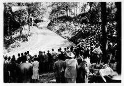 Bil, billøp, tilskuere