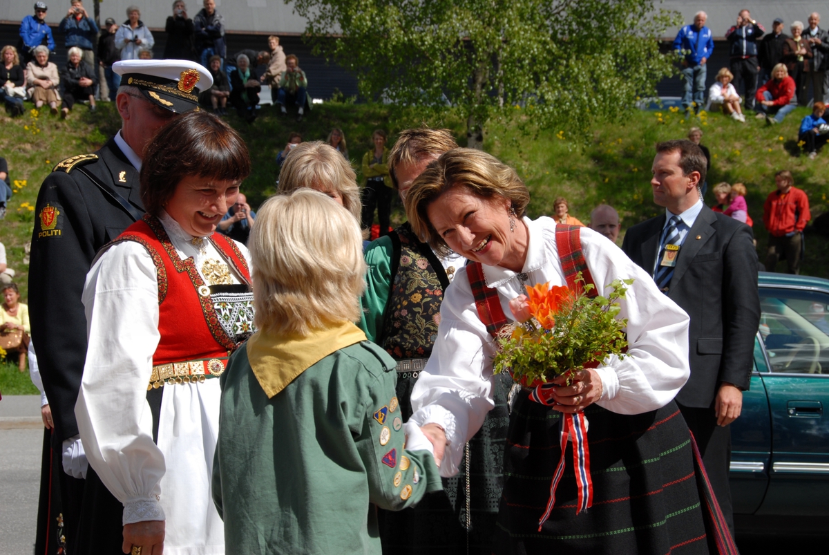 DOK:2007, Bjerkebæk, åpning, HM Dronning Sonja, velkomst,