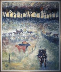 (uten tittel) [Maleri - Oljemaleri]