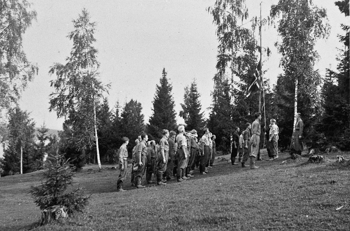 Arbeidstjenesten på Måe på Østsiden i Eidsvoll.