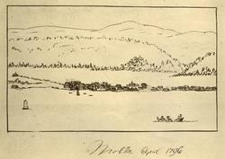 Molde april 1796..Tegnet: Jens Rathke f.1769..(Se Romsdalsmu