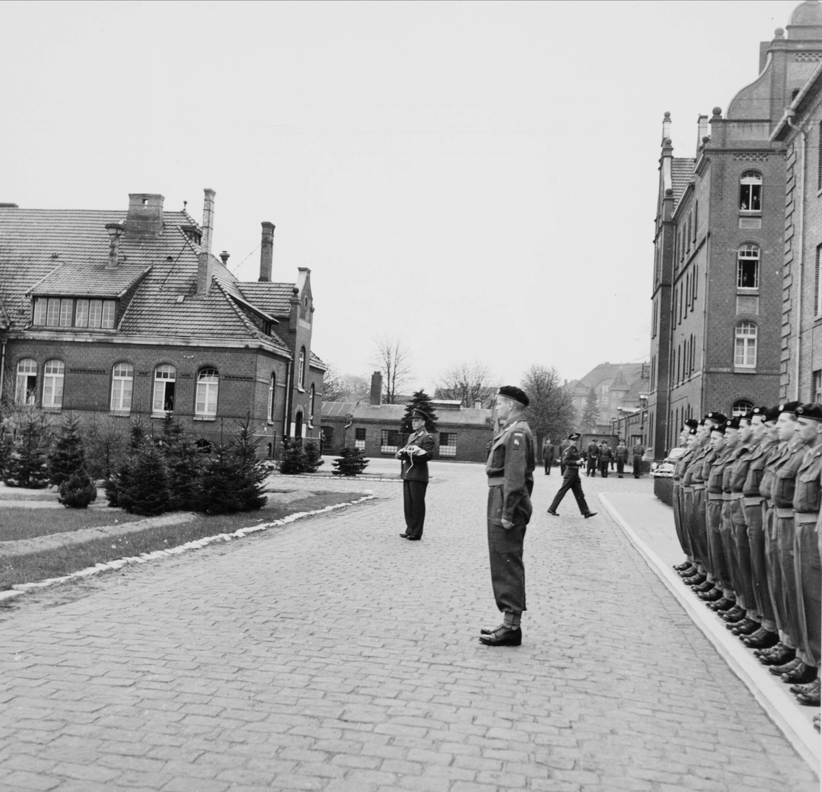 Avskjedsparade for Tysklandskommandoen, våren 1953.