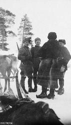 "Den finske vaktstasjon Hanænjarvi [Höyhenjärvi] ved Pasvike