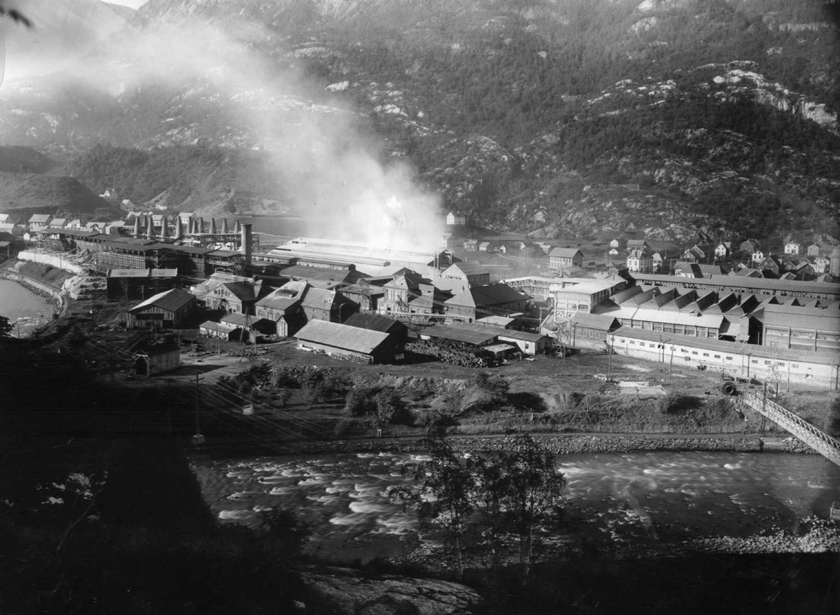 Odda Smelteverk i 1929