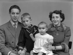 Disponent Albert Ragle med familie