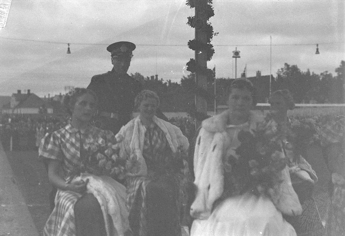 Arrangement i forbindelse med kåring av Trondheimsprinsessen 1937