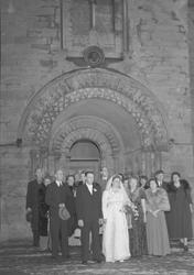 Lauritz Røvreit med brud