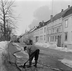 Brann i Kjøpmannsgata / Schjoldagerveita.