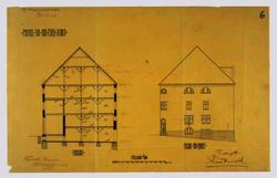Pakhus for Hr.Peder Devold [Fasadeoppriss]