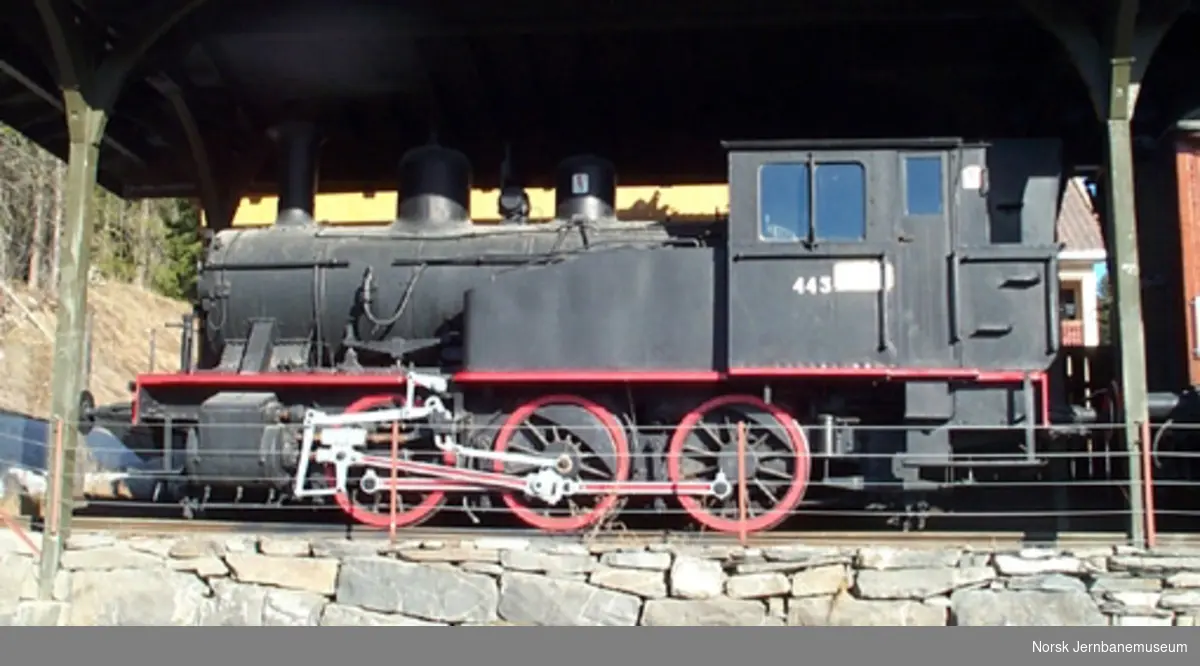 Damplokomotiv for skiftetjeneste type 23b nr. 443