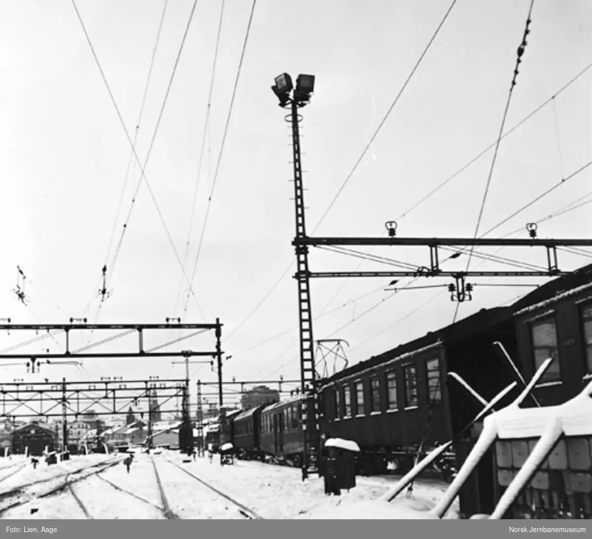 Oversiktsbilde fra stasjonstomta på Oslo Ø