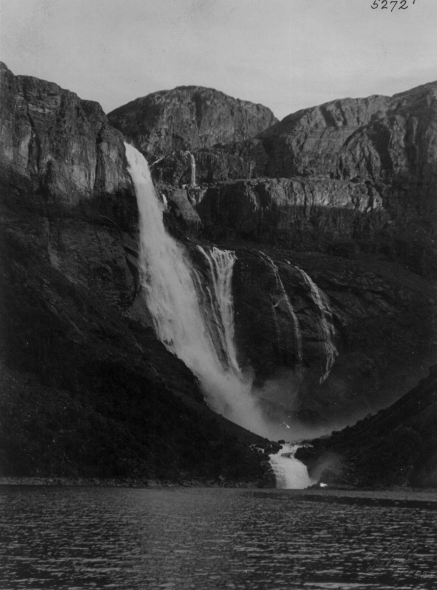 Wilse Original Skjeggedalsfossen Ringedalsvatnet Norsk Folkemuseum