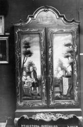 Fra Peder Aadnes-utstillingen på Norsk Folkemuseum 1918. Et 