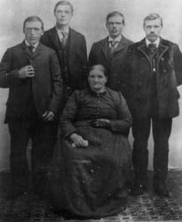 Mørken-familien, pionerer i Roseau County, Minnesota, USA. F