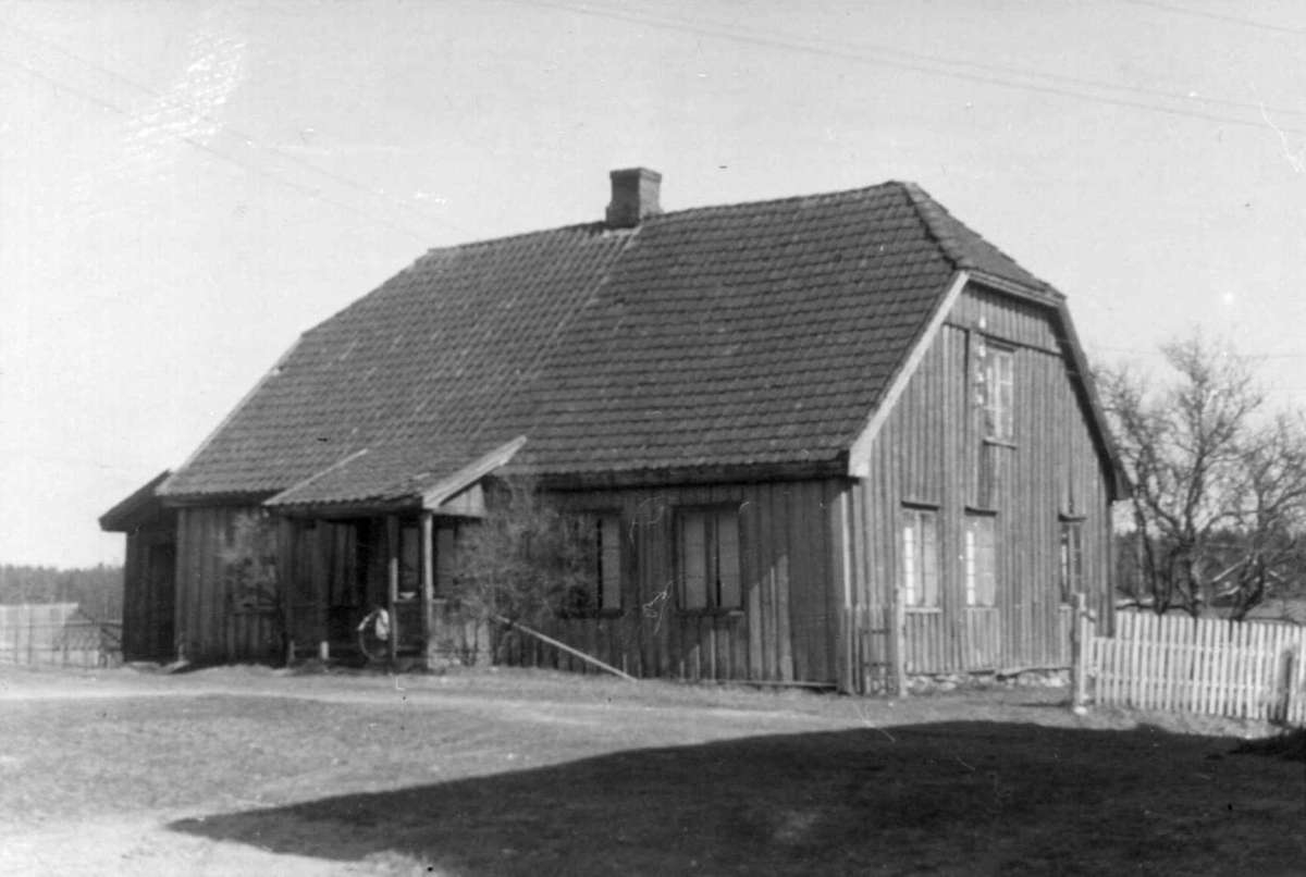 Våningshus på Hemnes gård i Aurskog-Høland, Akershus 1950.