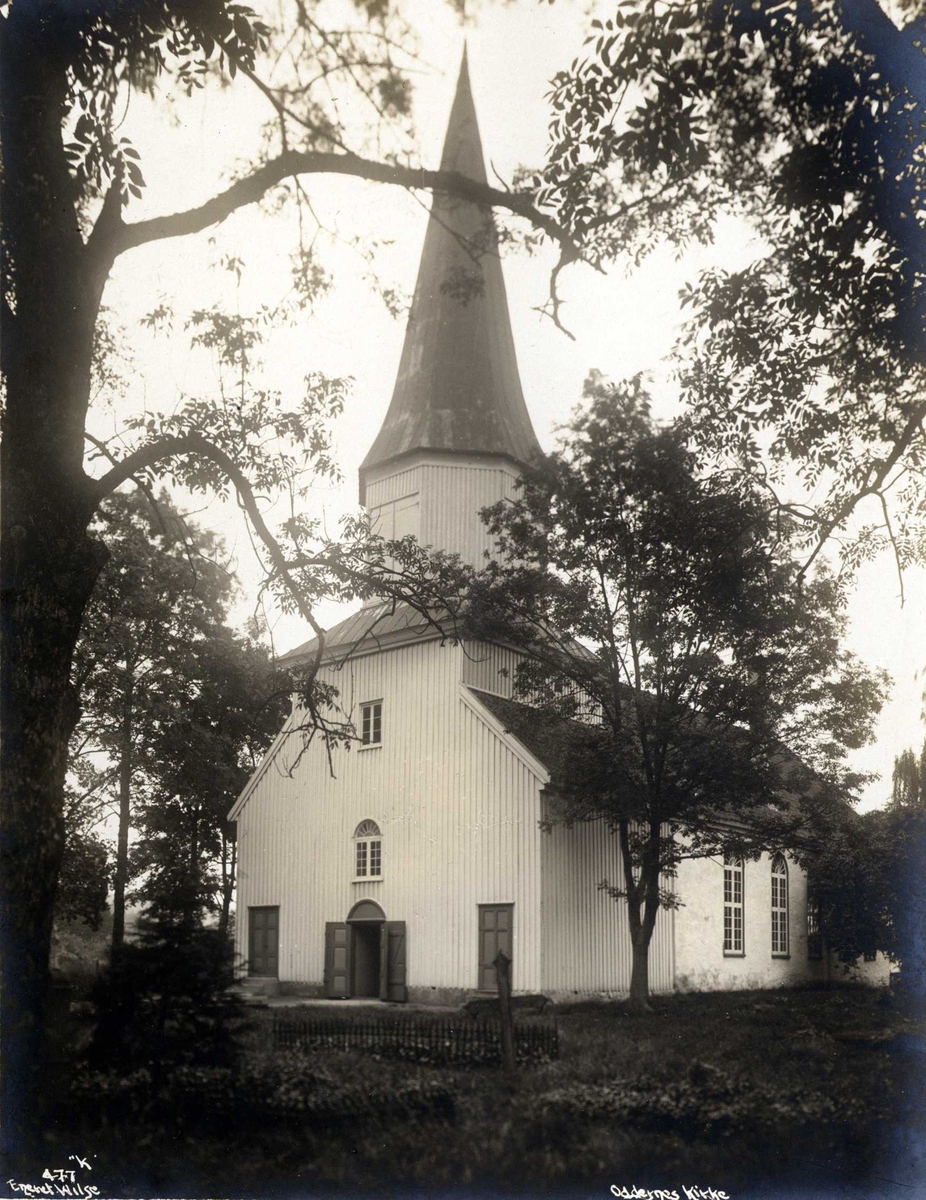 Kirkebygning, Oddernes kirke, Kristiansand, Vest-Agder.