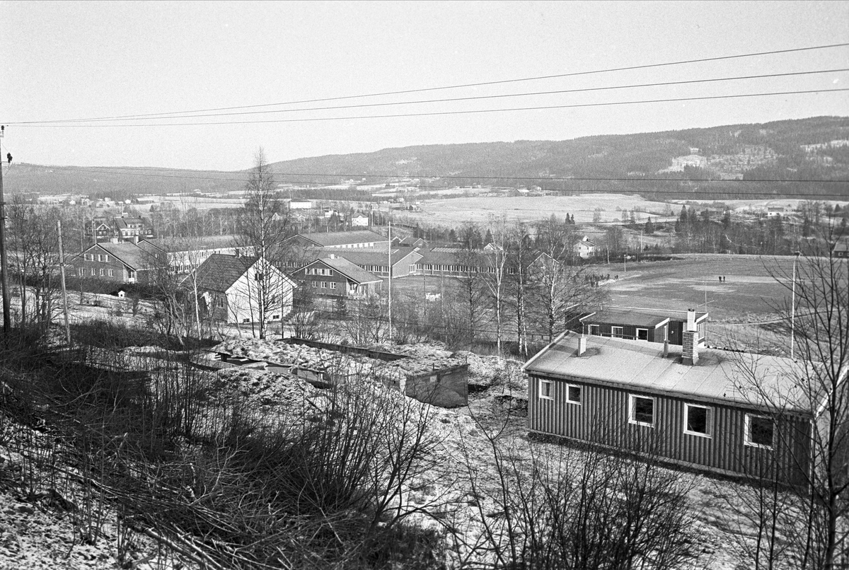 Serie. Bebyggelse, Hakadal, Nittedal, Akershus.