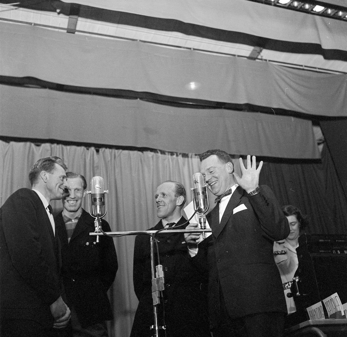 Serie. Håkon Brusveen, Sverre Stenersen, Hallgeir Brenden.
Fotografert 1953-59.