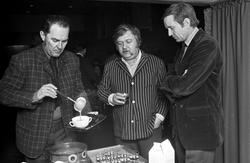 Kjendistoppenes julebord 1970.
Fotografert 1970.