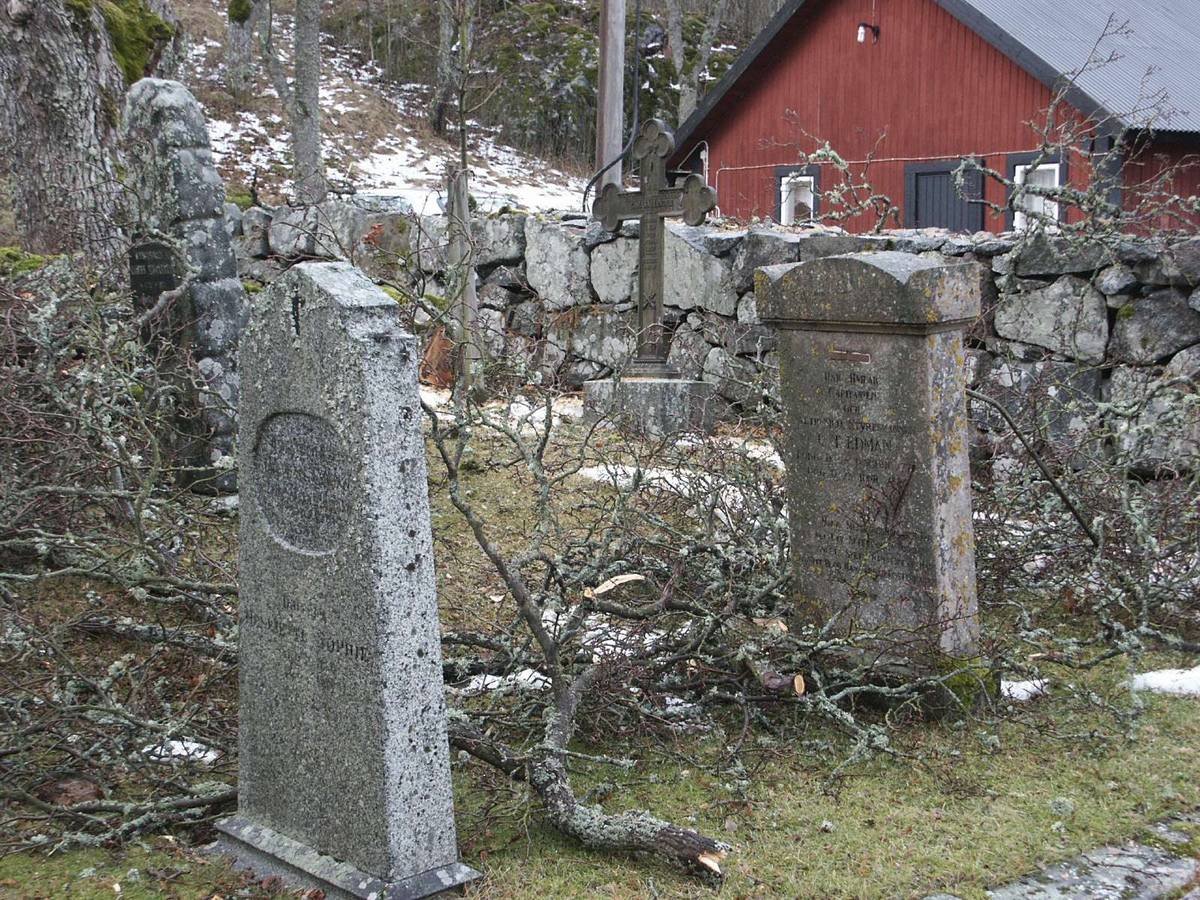Kyrkogården vid Giresta kyrka, Giresta socken, Uppland 2003